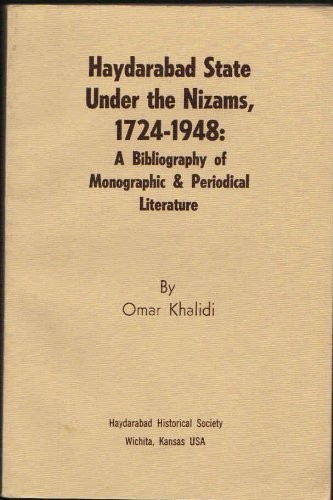 Cover for Haydarabad State under the Nizams, 1724-1948