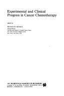 Cover for Experimental and clinical progress in cancer chemotherapy