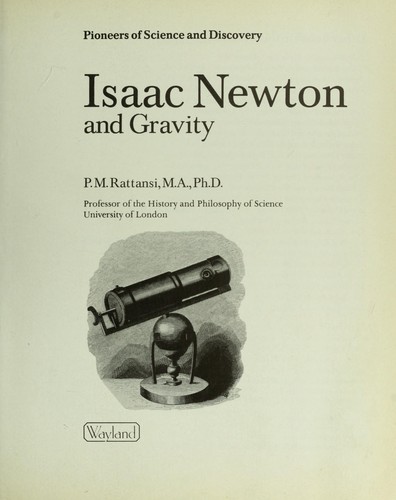 Cover for Isaac Newton and gravity