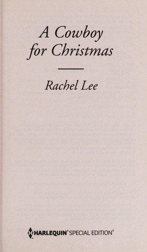 Cover for A cowboy for Christmas