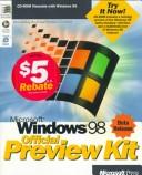 Cover for Microsoft Windows 98 official preview kit