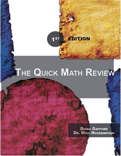 Cover for The Quick Math Review