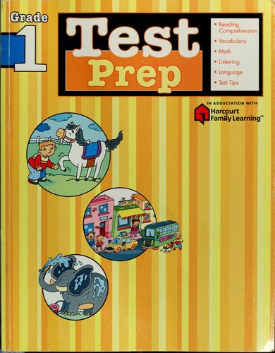 Cover for Test prep grade 1.