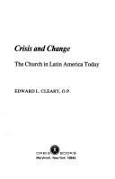 Cover for Crisis and change