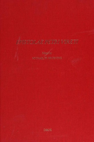 Cover for Epistolae Petri Vireti