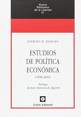 Cover for ESTUDIOS DE POLÍTICA ECONÓMICA