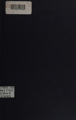 Cover for William Walton