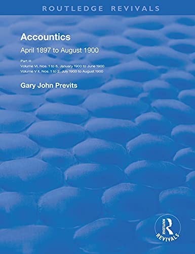 Cover for Accountics Part III