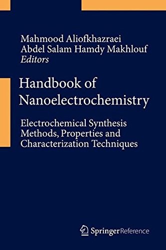 Cover for Handbook of Nanoelectrochemistry