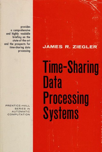 Cover for Time-sharing data processing systems