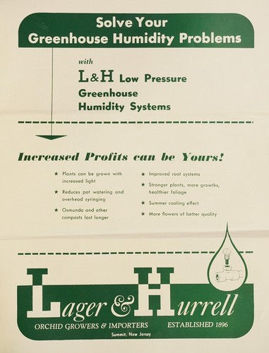 Cover for Solve your greenhouse humidity problems