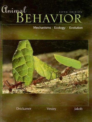 Cover for Animal Behavior