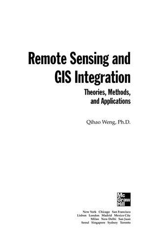 Cover for Remote sensing and GIS integration