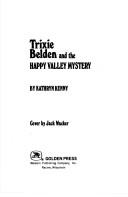 Cover for Trixie Belden and the Happy Valley Mystery