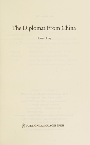 Cover for The diplomat from China