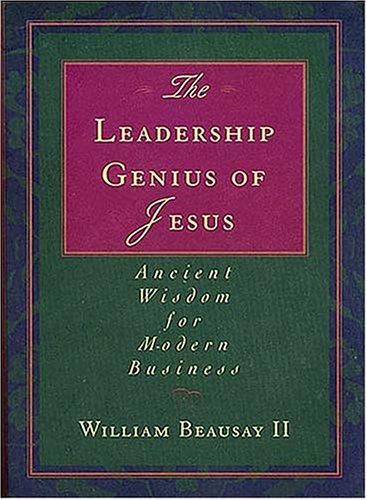 Cover for The leadership genius of Jesus