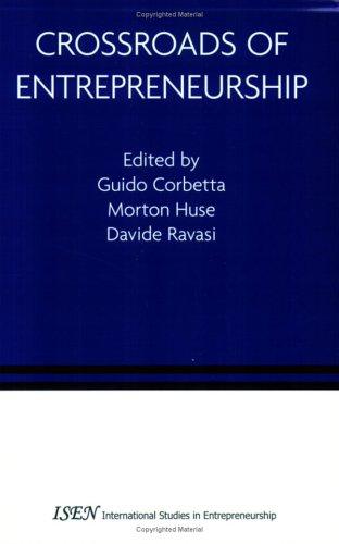 Cover for Crossroads of Entrepreneurship (International Studies in Entrepreneurship)
