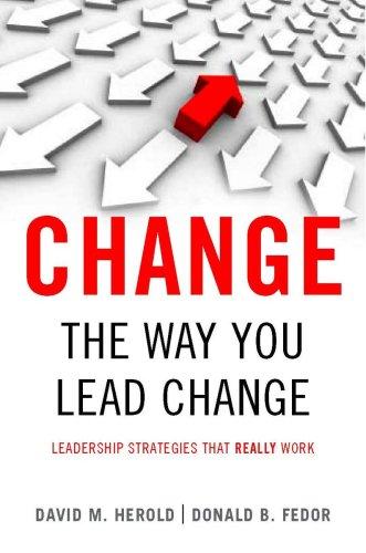 Cover for Change the Way You Lead Change