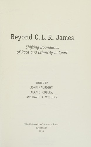 Cover for Beyond C. L. R. James