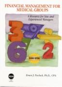Cover for Financial Management for Medical Groups