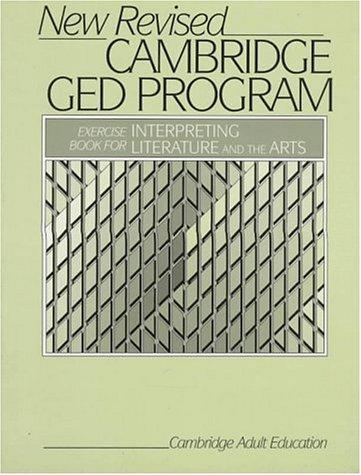 Cover for Cambridge Ged Program