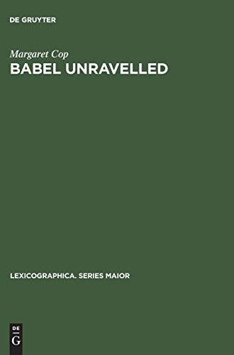 Cover for Babel unravelled