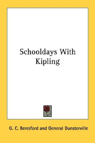 Cover for Schooldays With Kipling