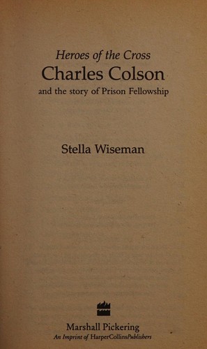 Cover for Charles Colson (Heroes of the Cross)