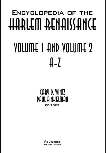 Cover for Encyclopedia of the Harlem Renaissance - Pbd