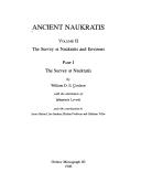 Cover for The survey at Naukratis and environs