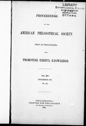 Cover for The Rhynchophora of America, north of Mexico