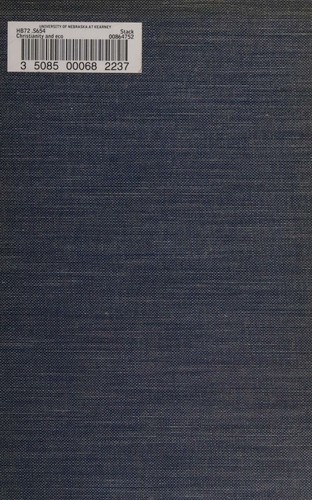 Cover for Christianity and economics
