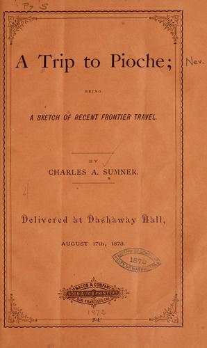 Cover for A trip to Pioche