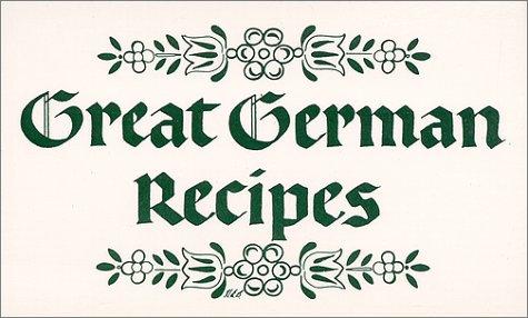 Cover for Great German Recipes