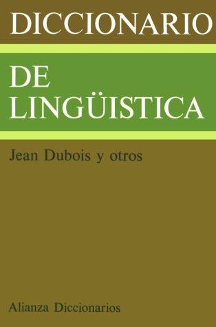Cover for Dictionary of Linguistics  Diccionario de Linguistica
