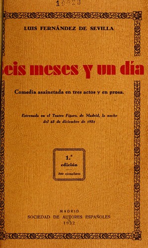Cover for Seis meses y un día