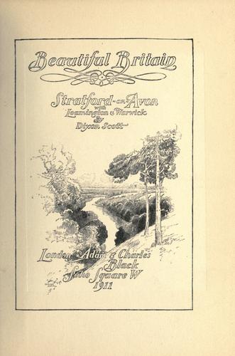 Cover for Stratford-on-Avon with Leamington & Warwick
