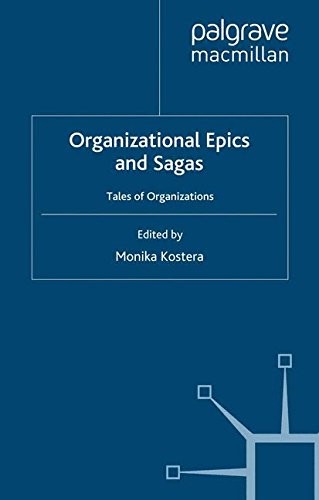 Cover for Organizational Epics and Sagas