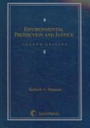 Cover for Environmental Protection and Justice