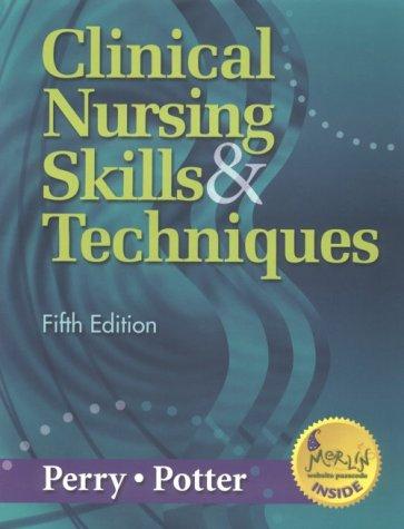 Cover for Clinical Nursing Skills & Techniques
