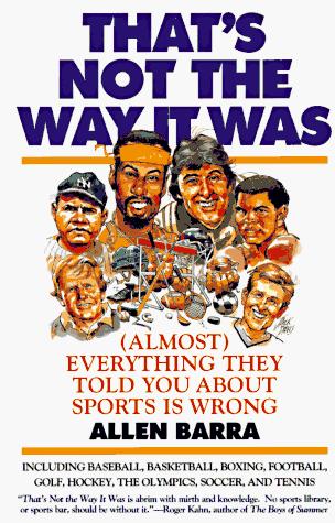 Cover for That's not the way it was