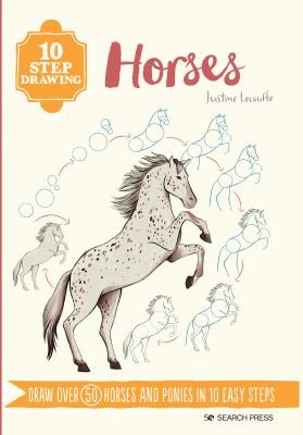 Cover for 10 Step Drawing Horses and Ponies