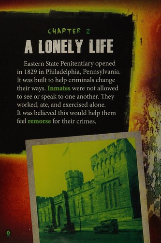 Cover for Eastern State Penitentiary