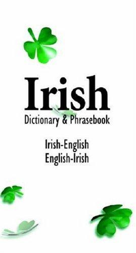 Cover for Irish/English English/Irish Dictionary and Phrasebook (Language Dictionaries Series)
