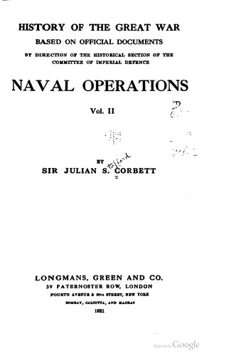 Cover for Naval operations ...