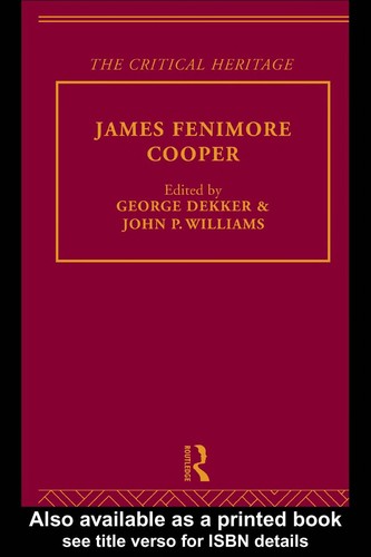 Cover for Fenimore Cooper