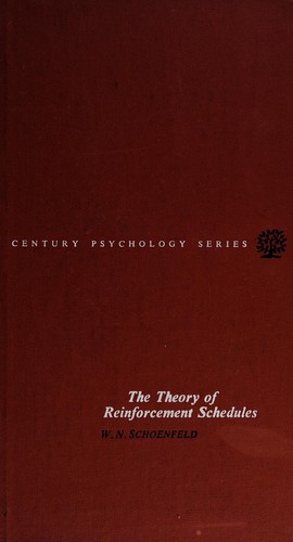 Cover for The Theory of reinforcement schedules.
