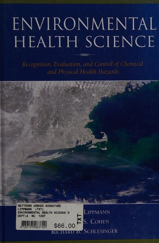 Cover for Environmental health science
