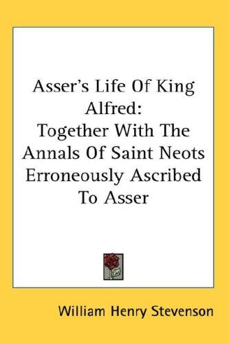 Cover for Asser's Life Of King Alfred