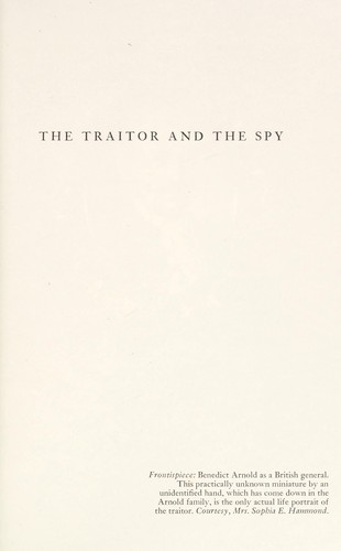 Cover for The traitor and the spy